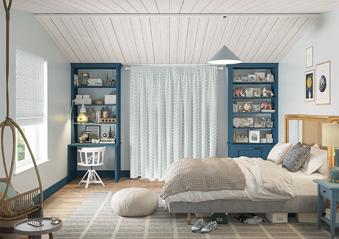 Whaling Around, Moss Green - Made to Measure Curtains - Image 15